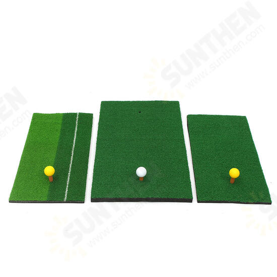 Golf Putting Training Mats Nylon Turf Chipping Driving Practice Mat Indoor