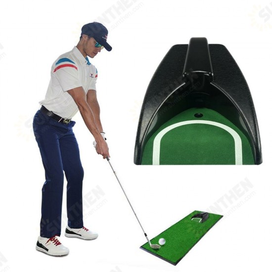 Golf Ball Return Exerciser Golf Putting Cup Golf Ball Kick Back Return Training Machine Outdoor Indoor Sport