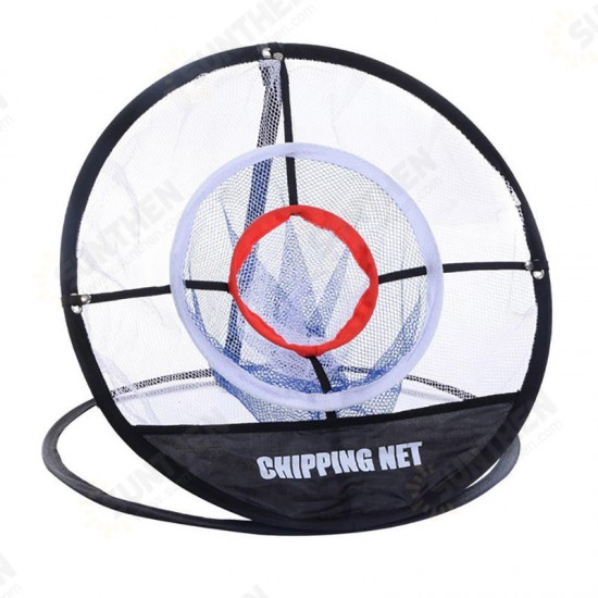 Mesh Outdoor Indoor Golf Training Net Chipping Pitching Practice Net Cage Portable Hitting Aid