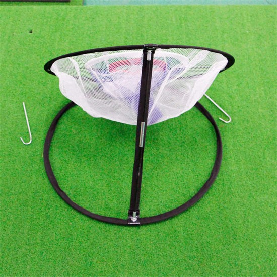 Mesh Outdoor Indoor Golf Training Net Chipping Pitching Practice Net Cage Portable Hitting Aid