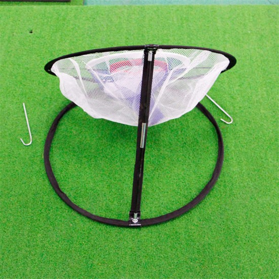 Mesh Outdoor Indoor Golf Training Net Chipping Pitching Practice Net Cage Portable Hitting Aid