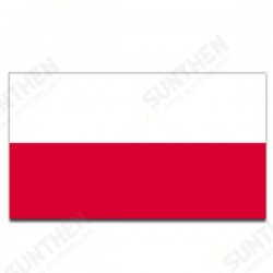 Poland Large National Flag 5 X 3FT