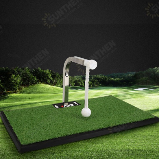 Professional Golf Swing Training Putting 360° Rotation Golf Practice Mat for Beginners