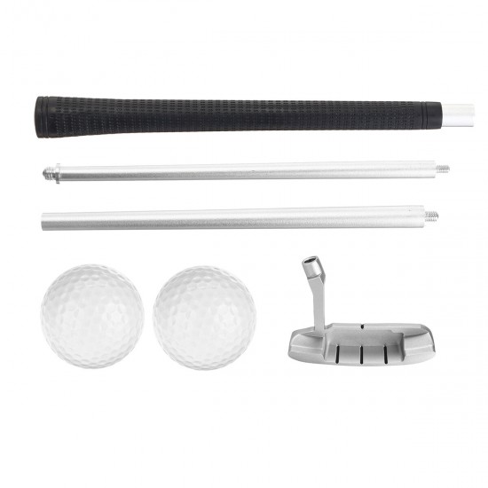 Removable Golf Alignment Stick Chipping Swing Trainer Sport Golf Pole with Golf Ball