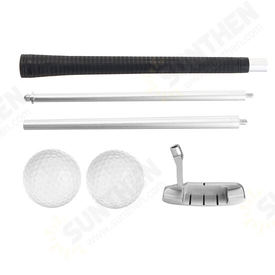 Removable Golf Alignment Stick Chipping Swing Trainer Sport Golf Pole with Golf Ball