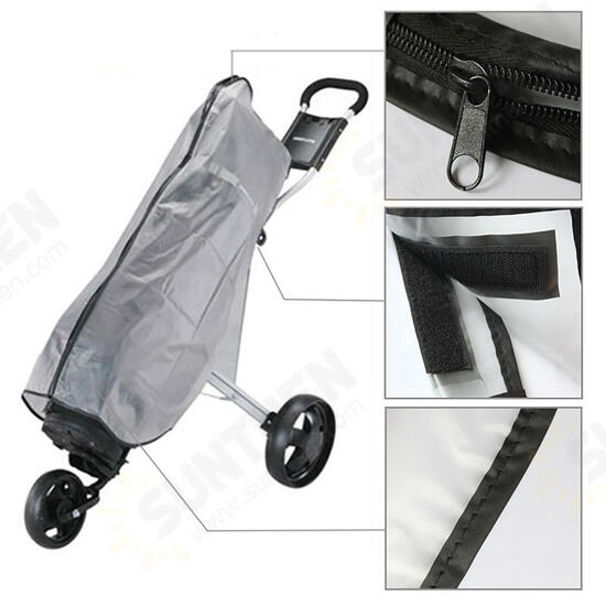 Transparent Golf Rain Cover Raincoat Waterproof Dustproof Golf Club Bag Protector