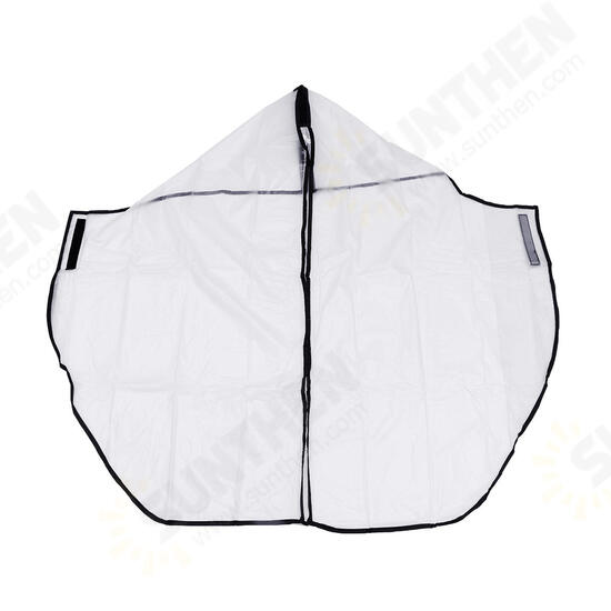 Transparent Golf Rain Cover Raincoat Waterproof Dustproof Golf Club Bag Protector