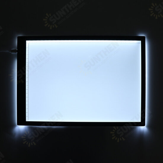 A3 LED Light Box Tracing Drawing Board Art Design Pad Slim Lightbox USB Projector