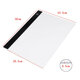 A4 LED Light Box Board Pad Art Craft Drawing Adjustable Tracing Tattoo