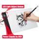 A5 LED Art Craft Drawing Copy Tracing Tattoo LED Light Box Board Pad Thin with USB Cable Paintings Graphics Tablet
