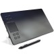 A50 10x6 Inch Work Area Graphics Drawing Tablet with 8 Hotkeys & Gesture Touch Pad 8192 Levels Battery-Free Pen for Mac PC