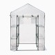 Greenhouse Walk In PVC With Shelf Cover Outdoor Tent House Plants 186x120x190CM