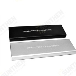 10Gbps USB3.1 Type-C to M.2 NVME NGFF PCIE SSD Hard Drive Enclosure 10Gbps USB3.1 Type-C to M.2 NVME NGFF PCIE SSD Hard Drive Enclosure