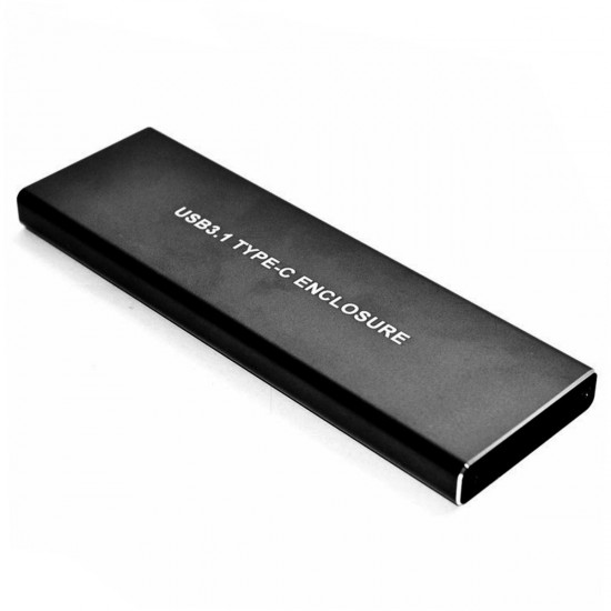 10Gbps USB3.1 Type-C to M.2 NVME NGFF PCIE SSD Hard Drive Enclosure