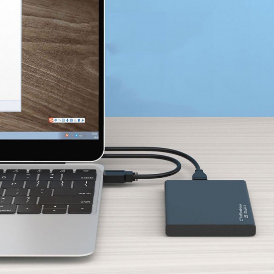 BK-SE1 2.5inch SATA SSD Solid State Drive Enclosure USB3.0 Interface External Tool-free Universal Mobile Hard Disk Box