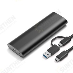 BK-SE2 M.2 SATA SSD Enclosure M.2 to USB3.1 Gen2 6Gbps Aluminum Alloy Portable Solid State Drive Case Support 2TB Max BK-SE2 M.2 SATA SSD Enclosure M.2 to USB3.1 Gen2 6Gbps Aluminum Alloy Portable Solid State Drive Case Support 2TB Max