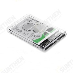 2.5 inch Hard Disk Box Transparent SATA SSD/HDD to USB3.0 Solid State Drives Enclosures Up to 2TB 2.5 inch Hard Disk Box Transparent SATA SSD/HDD to USB3.0 Solid State Drives Enclosures Up to 2TB
