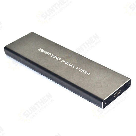 NVME USB3.1 TO PCI-E NVNE NGFF SSD HDD Enclosure C3.1 M.2 to USB Hard Drive Enclosure