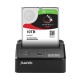 K300U3S USB3.0 to SATA Docking Station Hard Drive Enclosure Base for 2.5/3.5inch HDD SSD Hard Drive