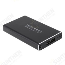 Micro USB 3.0 to mSATA SSD Enclosure Aluminum Alloy 6Gbps Mobile Solid State Drive Case Support 1TB Max UASP Function Micro USB 3.0 to mSATA SSD Enclosure Aluminum Alloy 6Gbps Mobile Solid State Drive Case Support 1TB Max UASP Function