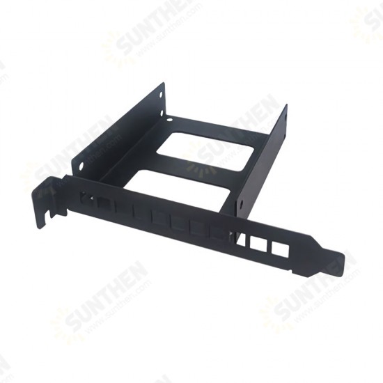 2.5inch PCI SSD Hard Drive Bracket Hard Drive Adapter Case Internal Hard Drive Tray Mounting Bracket Full Hlaf Height F41139