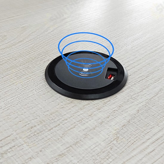 Embedded Wireless Charging Smart Socket Office Furniture Seat Gaming Table Accessories for Apple Android