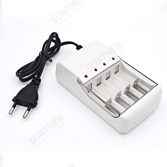 Palo C707 4 Slots LED Indicator Smart Charger for AA / AAA NiCd NiMh Rechargeable Battery