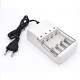 Palo C707 4 Slots LED Indicator Smart Charger for AA / AAA NiCd NiMh Rechargeable Battery