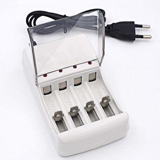 Palo C707 4 Slots LED Indicator Smart Charger for AA / AAA NiCd NiMh Rechargeable Battery