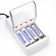 Palo C707 4 Slots LED Indicator Smart Charger for AA / AAA NiCd NiMh Rechargeable Battery