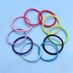 10Pcs Girls Women Candy Color Elastic Hair Bands Rope Ties 10Pcs Girls Women Candy Color Elastic Hair Bands Rope Ties
