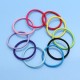 10Pcs Girls Women Candy Color Elastic Hair Bands Rope Ties