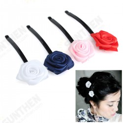 6pcs Rose Flowers Hair Pins Grips Clips Accessories for Wedding Party 6pcs Rose Flowers Hair Pins Grips Clips Accessories for Wedding Party
