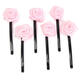 6pcs Rose Flowers Hair Pins Grips Clips Accessories for Wedding Party