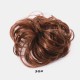 7 Colors Hair Bun Extensions Wavy Curly Messy Donut Chignons Hair Piece Wig Hairpiece