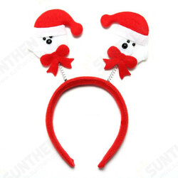 Christmas Santa Snowflakes Headbrand Hair Band Accessories Christmas Santa Snowflakes Headbrand Hair Band Accessories
