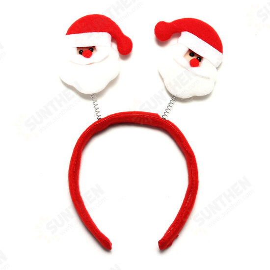 Christmas Santa Snowflakes Headbrand Hair Band Accessories