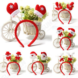 Christmas Santa Snowflakes Headbrand Hair Band Accessories Christmas Santa Snowflakes Headbrand Hair Band Accessories