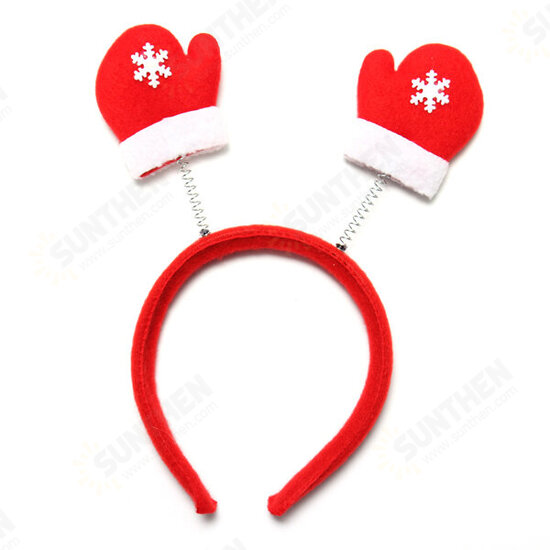 Christmas Santa Snowflakes Headbrand Hair Band Accessories