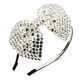 Crystal Drill Diamante Bow Headbrand Rhinestone Hair Accessories