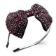 Crystal Drill Diamante Bow Headbrand Rhinestone Hair Accessories