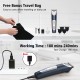 A96 Hair Clipper Waterproof Cordless Men's Trimmer with 3 Adjustable Speeds 4 Replacement Head Professional Haircut Kit