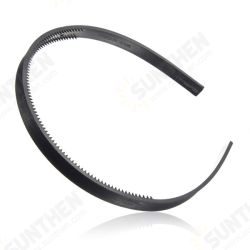 Plastic Black Lady Women Hairbands Headbrands With Teeth Plastic Black Lady Women Hairbands Headbrands With Teeth