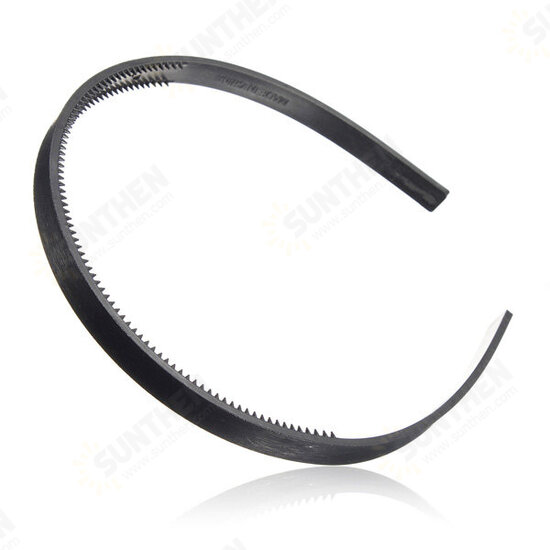 Plastic Black Lady Women Hairbands Headbrands With Teeth