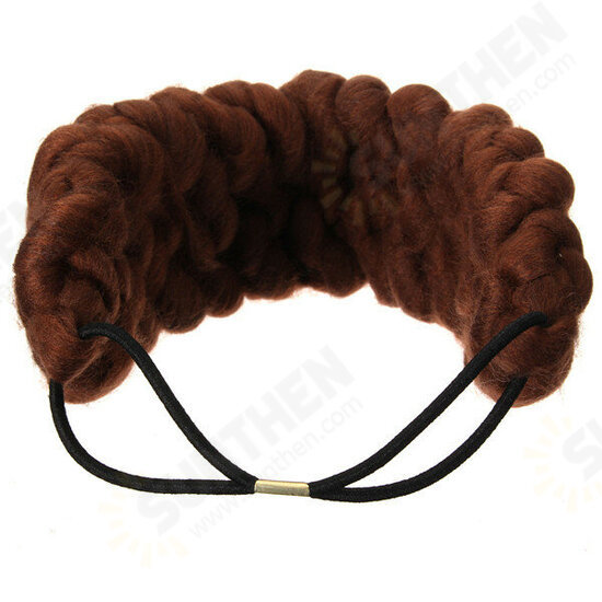 Vintage Handmade Knitting Hair Band Head Wrap Hair Accessories Winter Autumn 5 Colors