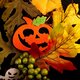 20LED Halloween Party Wreath Garland Light Home Wall Hanging Decorations Ornaments