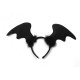 3PCS Halloween Decoration Wings + Hair Band + Fork Toys Cosplay Halloween Party
