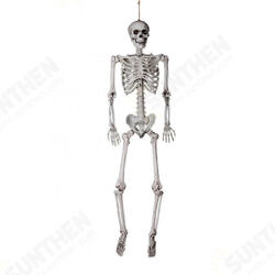 90cm Human Skeleton Scary Bones Poseable Hanging Halloween Prop Party Decorations 90cm Human Skeleton Scary Bones Poseable Hanging Halloween Prop Party Decorations