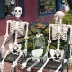 90cm Human Skeleton Scary Bones Poseable Hanging Halloween Prop Party Decorations