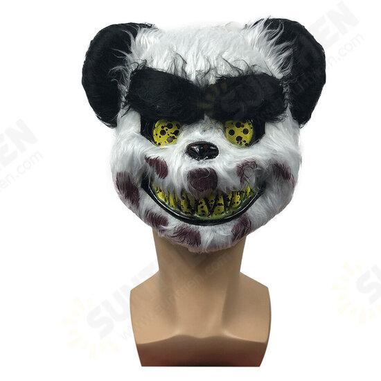 Bloody Killer Rabbit Bear Mask Scary Halloween Mask Halloween Plush Cosplay Horror Mask